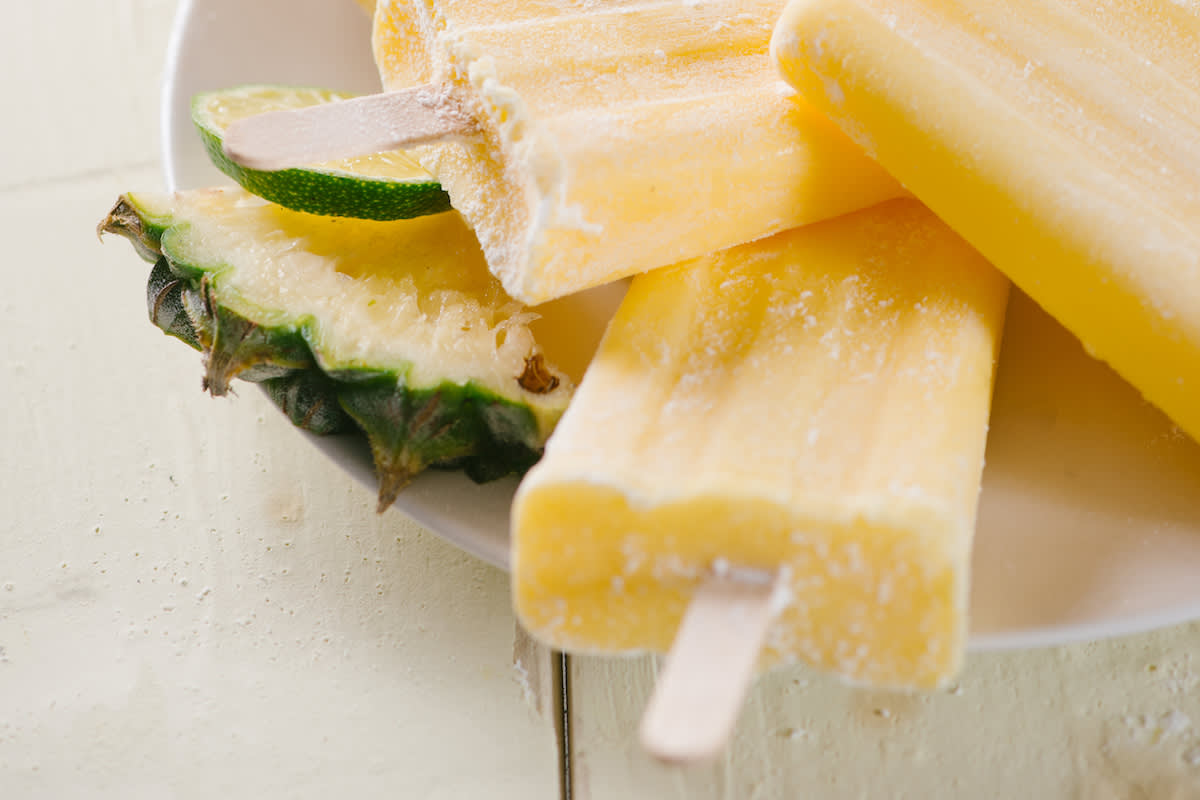 pineapple popsicles